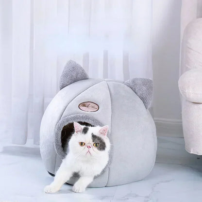 cute cat bed cave